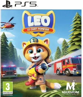Immagine prodotto di PlayStation 5 videogioco Just For Games Leo il gatto pompiere