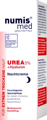 Produktbild von Numis Med Urea 5% Nachtcreme Hyaluron (50ml Packung)
