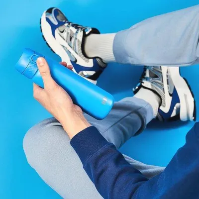 Produktbild von Famanu Wasserflasche vakuumisoliert - 500 ml, auslaufsicher und spülmaschinenfest