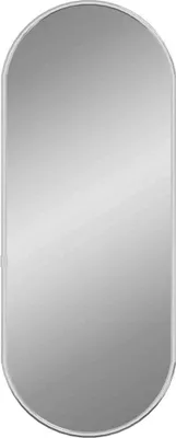 Obrázok produktu pre vidaXL Nástenné zrkadlo Silver 50x20 cm Oval
