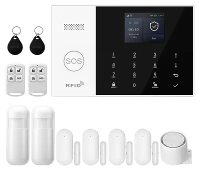 Produktbild von Sicherheitssystem, intelligente Integration, Echtzeitwarnungen, 4G WiFi Kit C