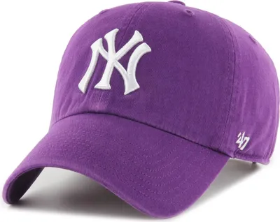 Zdjęcie produktu dla 47 Brand Strapback Cap - CLEAN UP Los Angeles Dodgers winogronowa