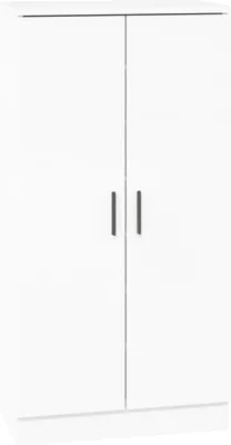 Produktbild von vidaXL Schuhschrank Hochglanz-Weiß 55x35x108 cm Holzwerkstoff