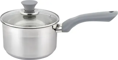 Obrázek produktu pro Kastrol Michelino Sophie z nerezové oceli se skleněnou poklicí a měkkou rukojetí - ø16 cm