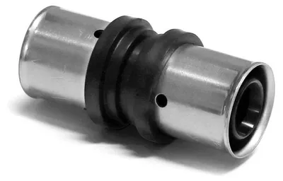 Produktbild von Sanpro THPRESS Pressfitting Kupplung - Muffe mit TH Kontur, Größe 26x3, PPSU