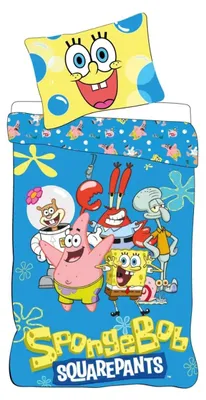 Produktbild von SpongeBob Schwammkopf Sea Squad Bettwäsche 140×200cm, 70×90 cm