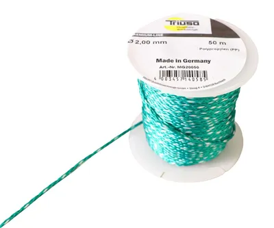 Produktbild von TRIUSO Profi-Maurerschnur, grün, Ø 2,00 mm, Länge: 50 m