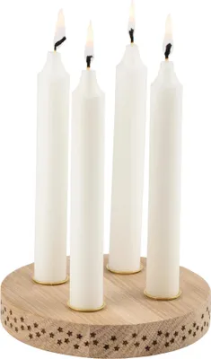 Image de Räder Lichtholz Sterne D.15cm, H.2,5cm