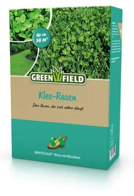 Artikelbild 1 von 'Greenfield Klee-Rasen (1 kg)' aus der Kategorie Rasensamen