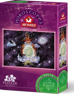 Produktbild von ART PUZZLE Puzzle Tierkreiszeichen: Fische 100 Teile