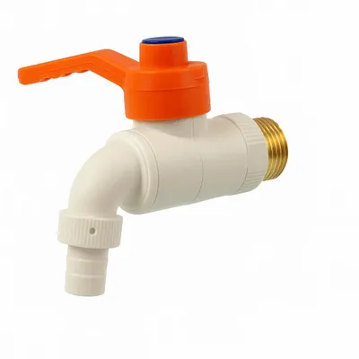 Produktbild von 1/2 Zoll (Metall & Hartplastik) Kugelauslaufhahn Wasserhahn Kugelhahn Absperrhahn Kugelhahn Garten