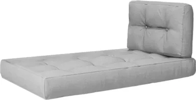Produktbild von Vicco Palettenkissen Set , 2 Teile, Grau