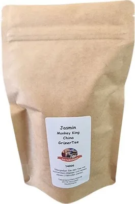Produktbild von Jasmin Tee Monkey King Grüner Tee Naturideen® 100g