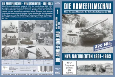 Obrázok produktu pre Armeefilmschau - NVA Nachrichten - 1961-1963/DVD