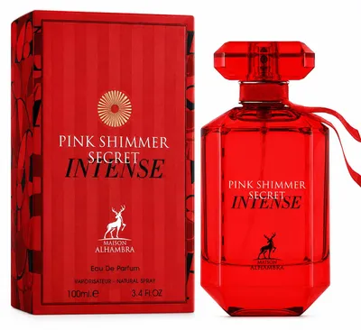 Immagine prodotto di Maison Alhambra - Pink Shimmer Secret Intense EDP 100ml, Immagine generata dall'IA