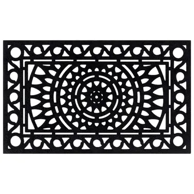 Produktbild von vidaXL Fußmatte Rechteckig 45x75 cm Gummi