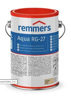 Produktbild von Remmers Aqua RG-27 Renoviergrund Farbe Fichte 2,5l