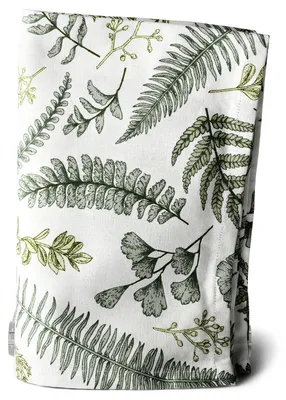 Produktbild von Clayre & Eef Küchentuch Baumwolle mit Blattmuster 70x50 cm