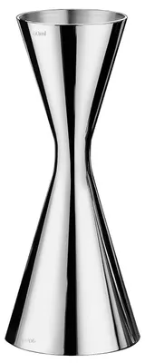 Produktbild von Cocktail Messbecher Doppel Jigger 60/90ml Edelstahl mit Innenskalierung