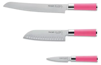 Image de F. Dick Pink Spirit Set (set de 3 couteaux de haute qualité, rose)