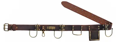 Leder-Werkzeuggürtel mit Hammerhalter & Maßbandhalter