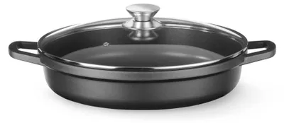 Obrázek produktu pro Nepřilnavý hrnec, HENDI, 4,3 l, černý, 425x332x(V)70 mm