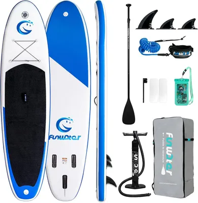 Immagine prodotto di Tavola da paddleboard gonfiabile per adulti, con superficie antiscivolo e pagaia regolabile
