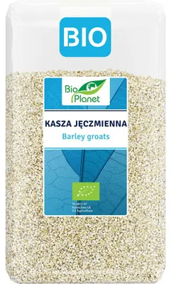 KASZA JĘCZMIENNA BIO 1 kg - BIO PLANET