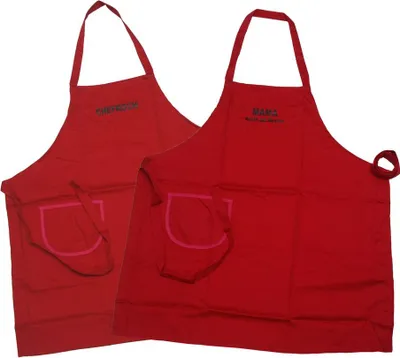 Produktbild von Trägerschürze Latzschürze Mama/ Chefkoch Schürze Grillschürze, Motiv:Mama kocht am Besten