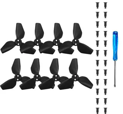 Produktbild von Propeller für Drohne 2016S - 8 Stück schwarz - Ersatzblatt - verbesserte Flugleistung - m-shop