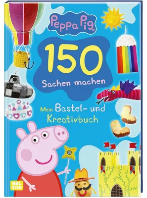 Immagine prodotto di Peppa: 150 Sachen machen - Mein Bastel - und Kreativbuch