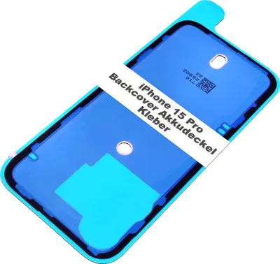 Produktbild von 2x iPhone 15 Pro Backcover Akkudeckel Kleber Klebestreifen Glue