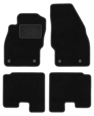 Immagine prodotto di Tappetini in moquette per Opel Adam 2012- (hatchback) – set 4 pezzi, neri, su misura – Wielganizator LUX