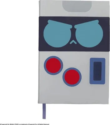 Produktbild von Brawl Stars 8-Bit Notizbuch - Hardcover A5 (160 Seiten)