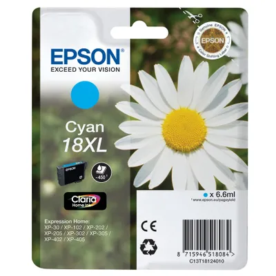 Produktbild von Epson 18XL Druckerpatrone cyan