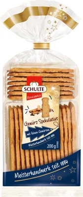 Zdjęcie produktu dla Schulte speculoos z przyprawami w torebce 200g