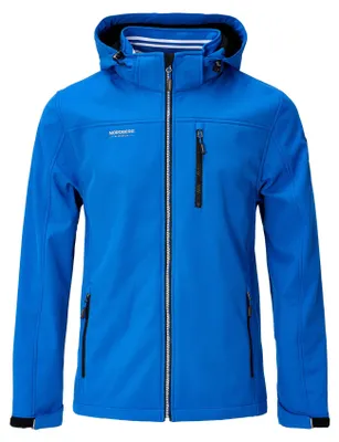 Immagine prodotto di Nordberg Njord – Giacca estiva softshell da uomo per attività all'aperto – Blu reale - Taglia M