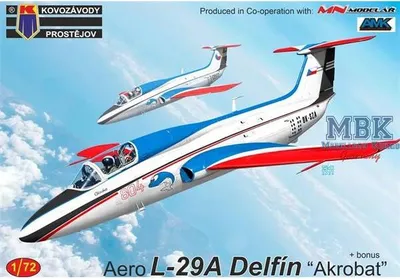 Immagine prodotto di Kovozavody Prostejov KPM72466 Aero L-29A Delfín Acrobatico