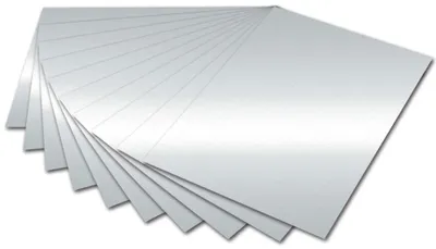 Zdjęcie produktu dla Folia 614/50 61, Srebrny, A4 (210 x 297 mm), Monochromatyczny, 300 g/m², Połysk, 50 ark.