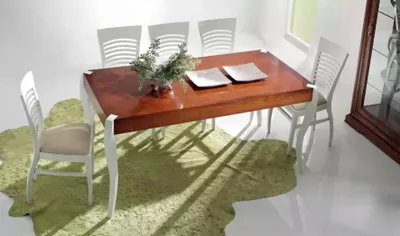Produktbild von Esstisch Holz Esszimmer Tisch Rechteckig Italienische Möbel Tische Neu