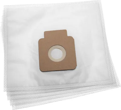 Produktbild von vhbw 5x Staubbeutel kompatibel mit LIV Modulo, Domino, Primo, Optimo, Solo, Tempo Staubsauger - 23cm x 17cm Weiß