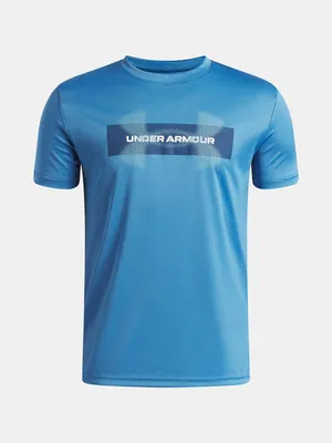 Image de T-shirt pour garçons Under Armour UA B TECH GRAPHIC NEW, taille YLG