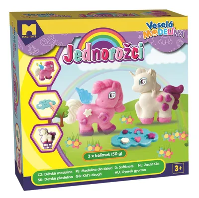 Produktbild von MODELO Veselá modelína jednorožci