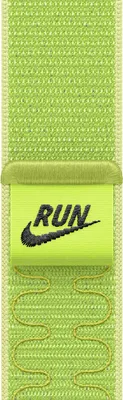 Immagine prodotto di Apple Nike Sport Loop, Banda, Smartwatch, Verde chiaro, Apple, Apple Watch: 38 mm, 40 mm, 41 mm, 42 mm, Nylon, Poliestere riciclato, Spandex