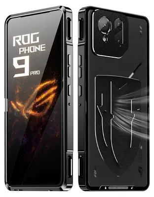 Immagine prodotto di Custodia metallica dissipante per Asus ROG Phone 9 / 9 Pro, colore nero