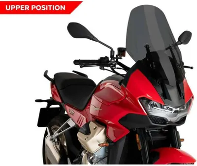 Produktbild von PUIG 21484F Tourenscheibe  passend fuer MOTO GUZZI V100 MANDELLO Stark getönt