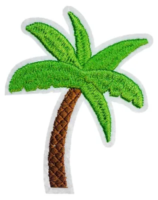 Produktbild von Palme Bügelbild Aufnäher Aufbügler Miniblings Tropen Baum Palmen tropisch Urlaub