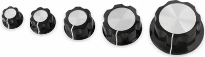 Produktbild von Drehknopf, 19x11 mm, Achse Ø6 mm