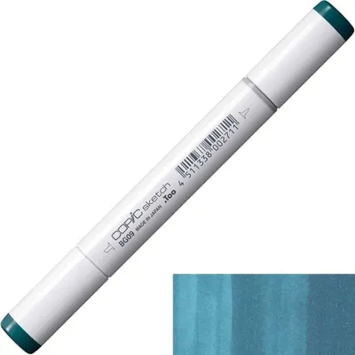 Zdjęcie produktu dla Copic Sketch Marker 5,5 - 10 mm 09 Blue Green 1 szt.
