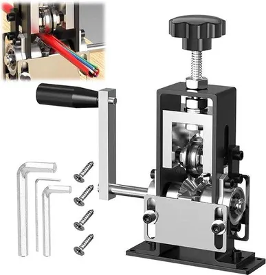 Productafbeelding van Handmatige stripmachine - Kabelstripper - Kabelrecycling - Verstelbaar gatontwerp - 1-20 mm - Zilver
